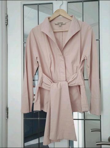 Natan Blouse/Blazer Oud Roze Strik - Maat 42 (valt als M) beschikbaar voor biedingen