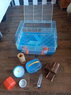 Ferplast hamsterkooi/ muizenkooi 55 x 47 x 37,5 cm, Dieren en Toebehoren, Knaagdieren en Konijnen | Hokken en Kooien, Kooi, Gebruikt