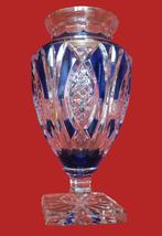 Prachtige 40 cm kobalt-blauwe Jupiter vaas Val Saint Lambert, Ophalen