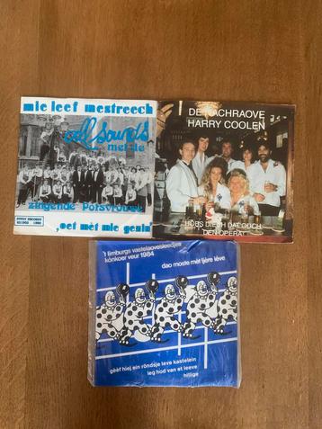 3 Vinyl Singles Maastrichts Dialect beschikbaar voor biedingen