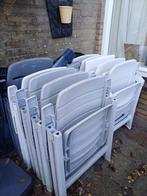 Tuinstoelen en kussens, Tuin en Terras, Tuinstoelen, Ophalen, Gebruikt, Kunststof, Verstelbaar