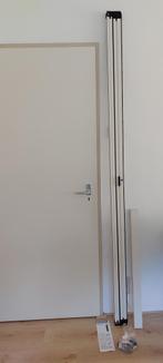 Hordeur in Plissé, Plisséhordeur, wit met handleiding, Ophalen, 80 tot 100 cm, 215 cm of meer, Hordeur