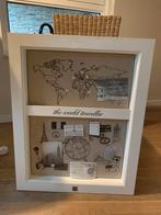 Riviera Maison The World Traveller wandbord, Ophalen, Gebruikt, 50 tot 75 cm, 50 tot 75 cm