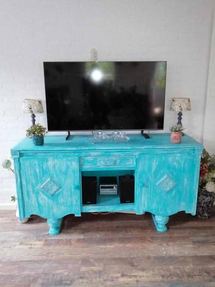 Dressoir in Ibiza style, Huis en Inrichting, Kasten | Televisiemeubels, Gebruikt, Minder dan 100 cm, 25 tot 50 cm, Ophalen