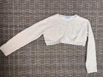 Bolero vestje maat 122 Mayoral goud creme, Kinderen en Baby's, Gebruikt, Mayoral, Meisje, Trui of Vest