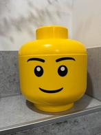 Lego hoofd opbergbox, Kinderen en Baby's, Speelgoed | Duplo en Lego, Ophalen of Verzenden, Zo goed als nieuw