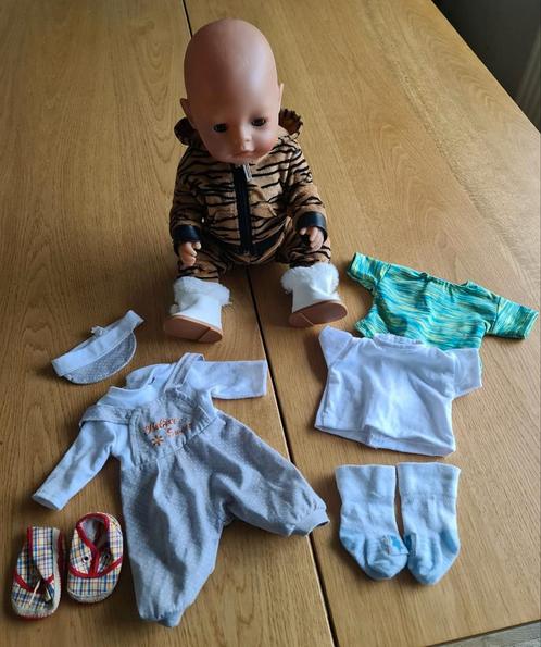 Babyborn jongenspop met extra kleertjes, Kinderen en Baby's, Speelgoed | Poppen, Zo goed als nieuw, Ophalen of Verzenden