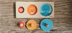 Djeco baby puzzel, Biga basic Djeco, Biga basic, Ophalen, Zo goed als nieuw, Van hout, Minder dan 10 stukjes