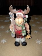 Rendier met ski's, Ophalen