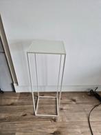Witte plantenzuil / bijzettafel, Huis en Inrichting, Woonaccessoires | Zuilen en Pilaren, Ophalen