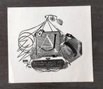 Exlibris A.J. (vervaardigd door Jos Hendrickx, België, 1946), Antiek en Kunst, Kunst | Etsen en Gravures, Ophalen of Verzenden