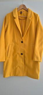 Middellange blazer van H&M Devided, Maat 38/40 (M), Geel, Ophalen of Verzenden, Zo goed als nieuw