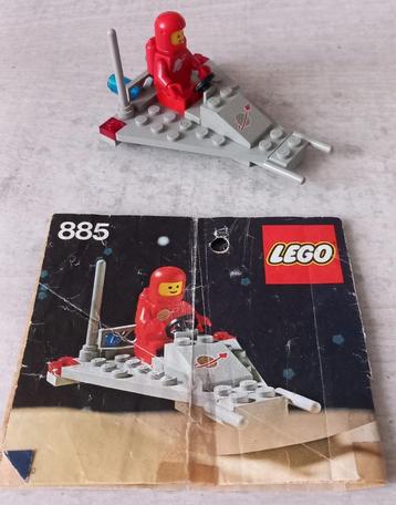 lego 885-1 (b) lego ruimte, ruimte scooter 1979 beschikbaar voor biedingen