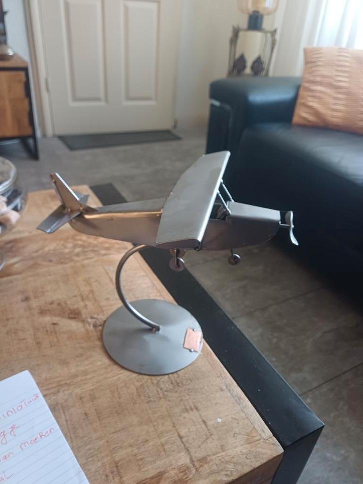 Cessie miniatuur metaal  vliegtuig een verzamel object, Verzamelen, Luchtvaart en Vliegtuigspotten, Zo goed als nieuw, Schaalmodel