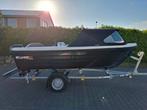 Splinternieuwe Scandex 440 Tender sloep 15pk Suzuki 4 takt, Watersport en Boten, Ophalen, Nieuw, 3 tot 6 meter, Buitenboordmotor