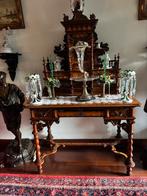 Antieke Victoriaanse vertico met opstand, Antiek en Kunst, Antiek | Meubels | Tafels, Ophalen