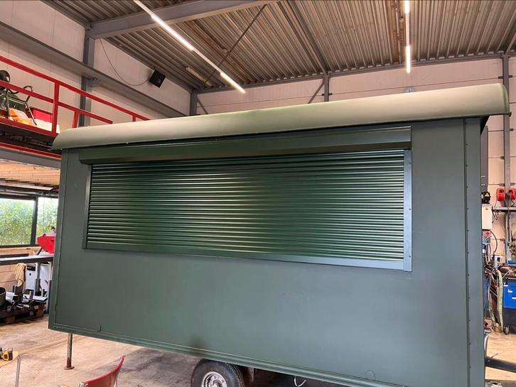 Schaftwagen, bouwkeet, pipowagen, b&b, foodtruck., Doe-het-zelf en Verbouw, Bouwketen en Schaftketen, Gebruikt, Ophalen