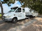 Mercedes sprinter 416 BE trekker met Veldhuizen oplegger, 156 pk, 2080 kg, Wit, Grijs