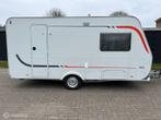 Carado Capron C160L Sunlight C42D inc Luifel, Caravans en Kamperen, Caravans, Overige merken, Bedrijf, Schokbreker, Tot en met 4