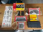Fleischmann Auto Rallye partij Vintage racebaan baanstukken, Gebruikt, Ophalen of Verzenden, Met looping, Elektrisch