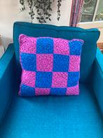 Grannysquare kussen, Huis en Inrichting, Ophalen of Verzenden, Nieuw, Roze, Vierkant