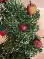 Kerstkrans met sneeuw en appeltjes, Diversen, Kerst, Verzenden, Zo goed als nieuw