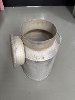 Vintage Melkbus met Deksel - 55cm Hoog, Ophalen