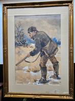 Aquarel Hobbe Smith 1895, Antiek en Kunst, Ophalen