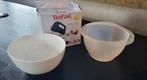 Tefal mixer met gardes en kneedhaken  2 schalen, Ophalen, Gebruikt