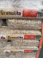 Houtpellets Granulita volle pallet voor 475,-, Minder dan 3 m³, Ophalen, Overige houtsoorten, Blokken