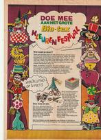 Retro reclame 1974 Biotex wasmiddel clown circus festival, Verzamelen, Retro, Verzenden, Overige typen