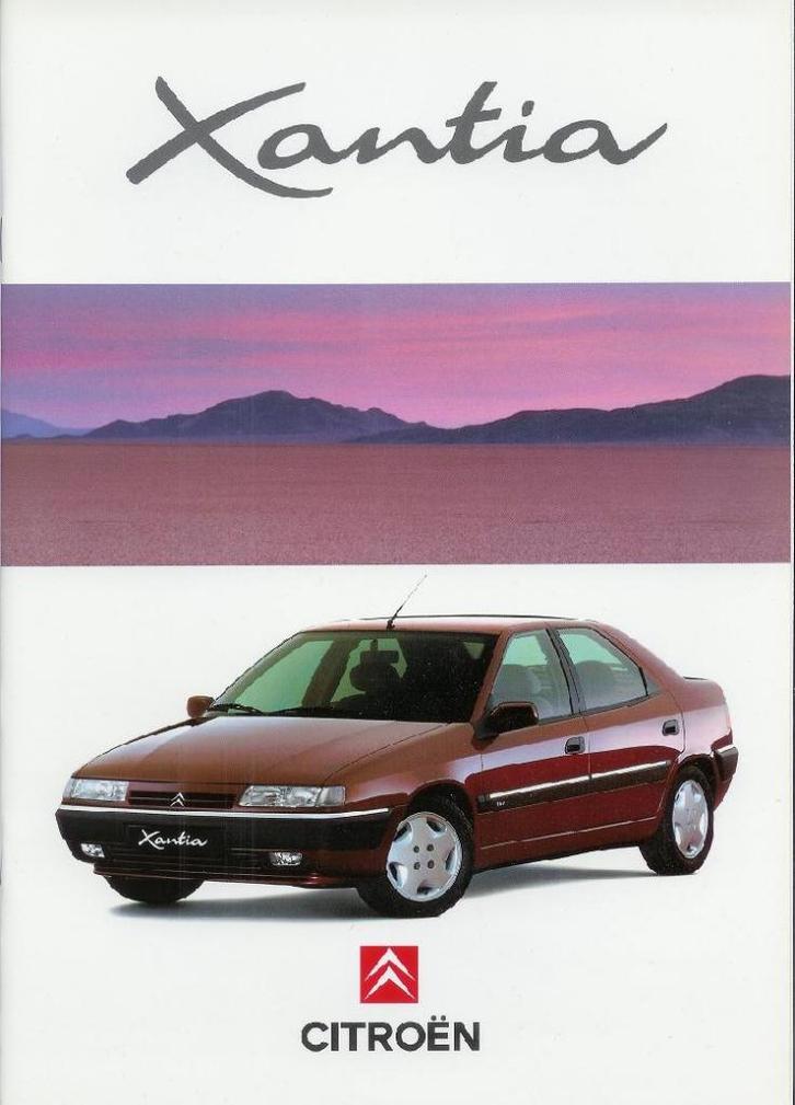 Citroën Xantia folder 1994, Boeken, Auto's | Folders en Tijdschriften, Zo goed als nieuw, Citroën, Verzenden
