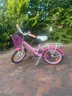 Te koop roze meisjes fiets 16 inch Loekie prinses, Fietsen en Brommers, Ophalen, Gebruikt, 16 inch, Loekie prinses