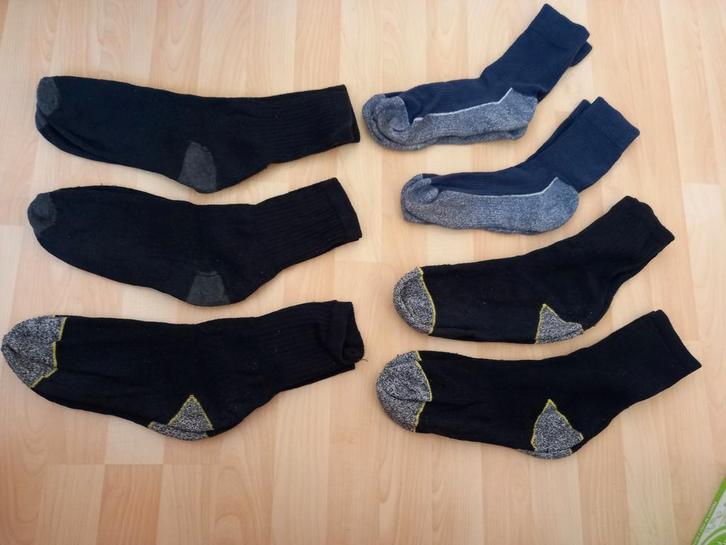 Herensokken, werkstukken, maat 43 dikker type met kato, Kleding | Heren, Sokken en Kousen, Gedragen, Overige maten, Zwart, Ophalen of Verzenden