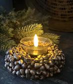 Gouden kransje  Waxinehouder, Huis en Inrichting, Woonaccessoires | Overige, Ophalen of Verzenden