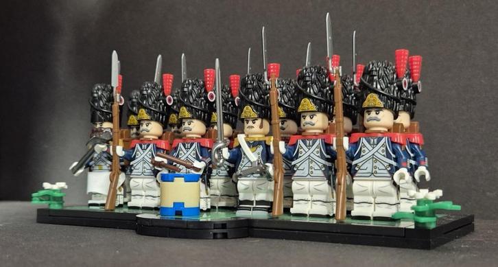 Napoleontische Franse Guard Grenedier Compagnie, Kinderen en Baby's, Speelgoed | Bouwstenen, Nieuw, Overige merken, Verzenden