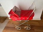 Vintage rode poppenwagen jaren ‘70, Ophalen of Verzenden, Zo goed als nieuw, Babypop