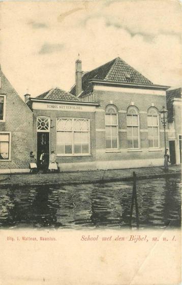 (388-099-021) Maassluis School met den Bijbel beschikbaar voor biedingen