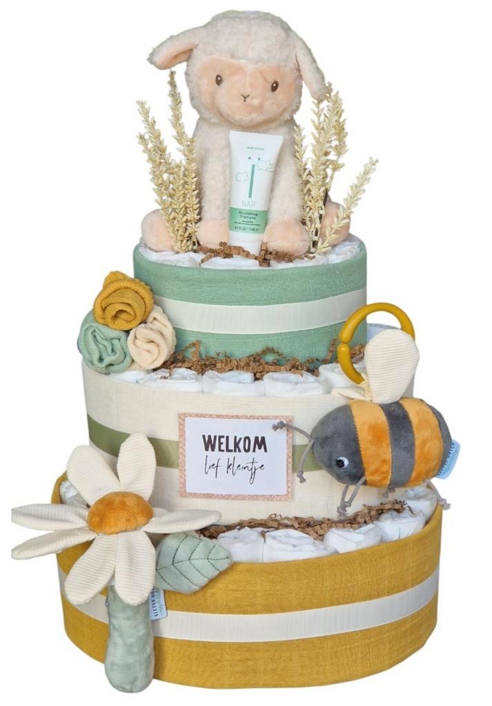 Originele luiertaart , unieke luiertaart ,budget luiertaart, Kinderen en Baby's, Kraamcadeaus en Geboorteborden, Nieuw, Ophalen of Verzenden