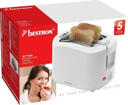 Broodrooster - Bestron AYT600, Witgoed en Apparatuur, Broodroosters, Nieuw, Ophalen