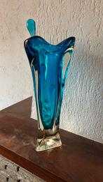 Blauwe antieke Murano vaas, Ophalen