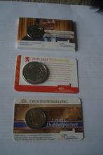 3 COINCARDS O.A. 200 JAAR KONINKRIJK (SCHEVENINGEN), Postzegels en Munten, Munten | Nederland, Setje, Overige waardes, Ophalen of Verzenden