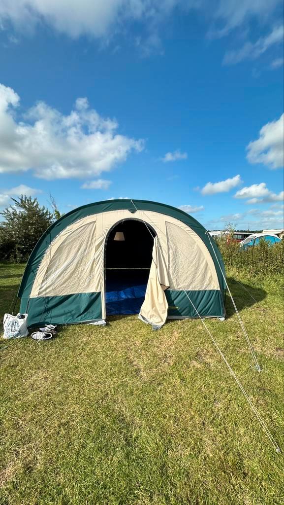 Hypercamp Fashion Gold 4-persoonstent (Obelink) – Gebruikt,, Caravans en Kamperen, Tenten, Gebruikt, Ophalen
