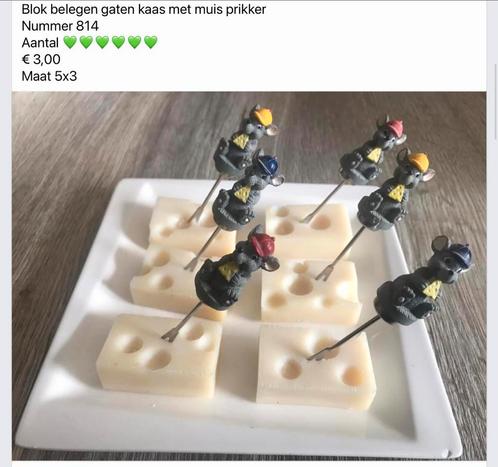 Div decoratie nep kaas kaasjes, Huis en Inrichting, Woonaccessoires | Overige, Nieuw, Ophalen