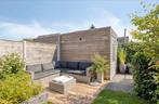 Loungebank White Grey met Poef, Tuin en Terras, Tuinsets en Loungesets, Ophalen, 5 zitplaatsen, Gebruikt, Loungeset