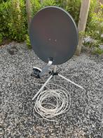 Complete schotelset voor op de camping, Audio, Tv en Foto, Schotelantennes, Ophalen, Gebruikt, (Schotel)antenne