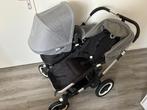 Bugaboo Donkey twin / duo kinderwagen set + transporttas, Kinderen en Baby's, Kinderwagens en Combinaties, Gebruikt, Ophalen, Kinderwagen