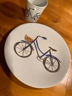 Kunststof bord en beker fiets, Caravans en Kamperen, Ophalen of Verzenden