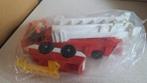 VINTAGE fischer price brandweerauto in verpakking, Ophalen of Verzenden, Gebruikt, Speelset