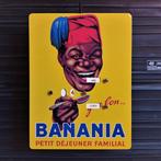 Koloniale Kalender BANANIA Y'a Bon! 90's Reclamebord Vintage, Verzamelen, Merken en Reclamevoorwerpen, Verzenden, Zo goed als nieuw